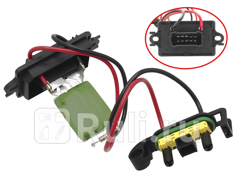 Резистор мотора отопителя RENAULT MEGAN II 02-09 SAT ST-495-0012 1630₽