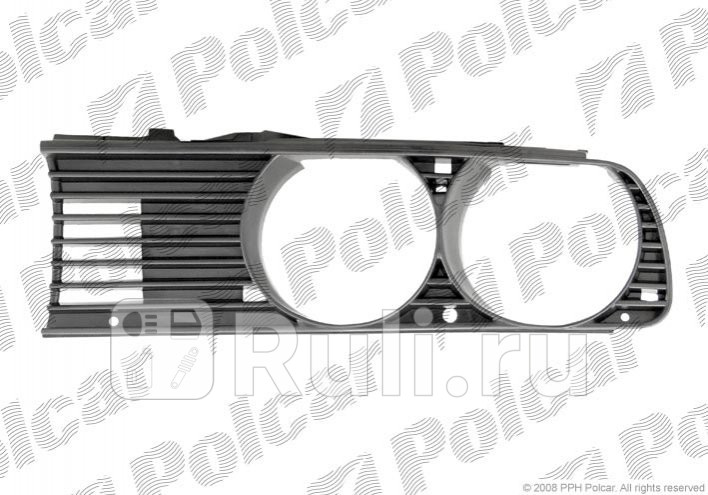 Решетка радиатора левая для BMW E30 1982-1994 Polcar 200515 1930₽