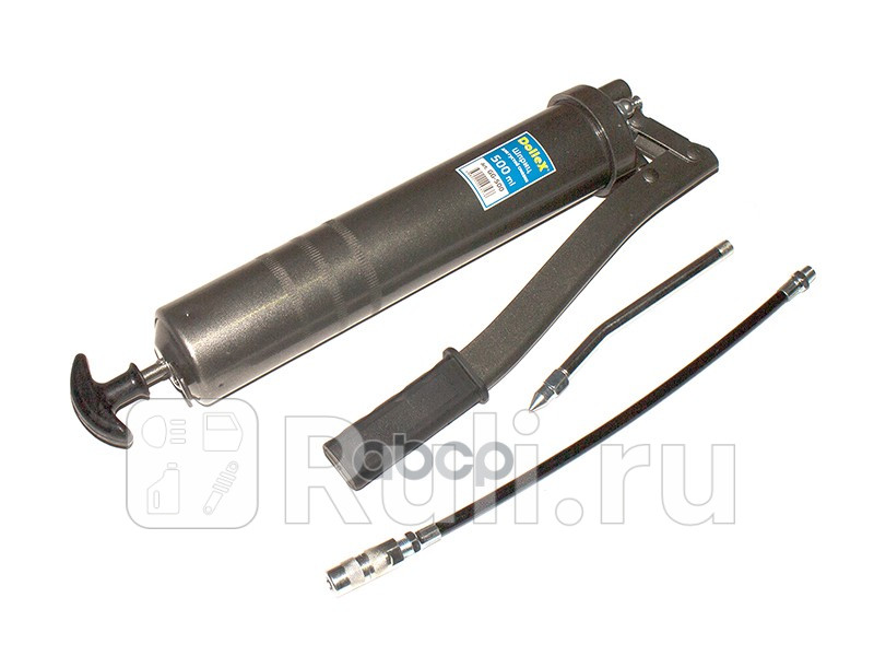 Шприц для густой смазки рычажно-плунжерный 500 мл под картридж DolleX Dollex GG-500 1660₽