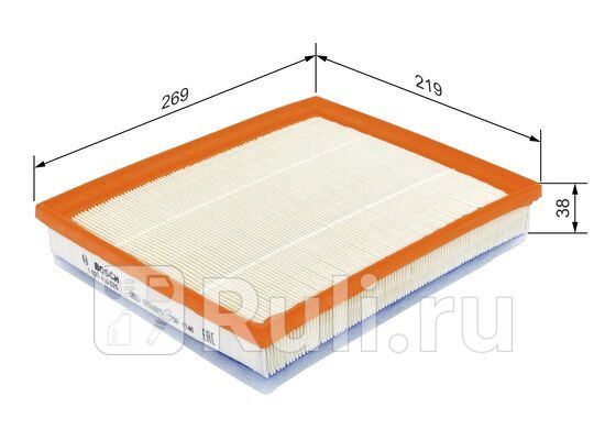 Фильтр воздушный BMW 1 F20 30 12-15 30 12-15 30 15-16 30 15-16 1 F21 30 11- 30 12- 30 1 BOSCH F026400525 0₽