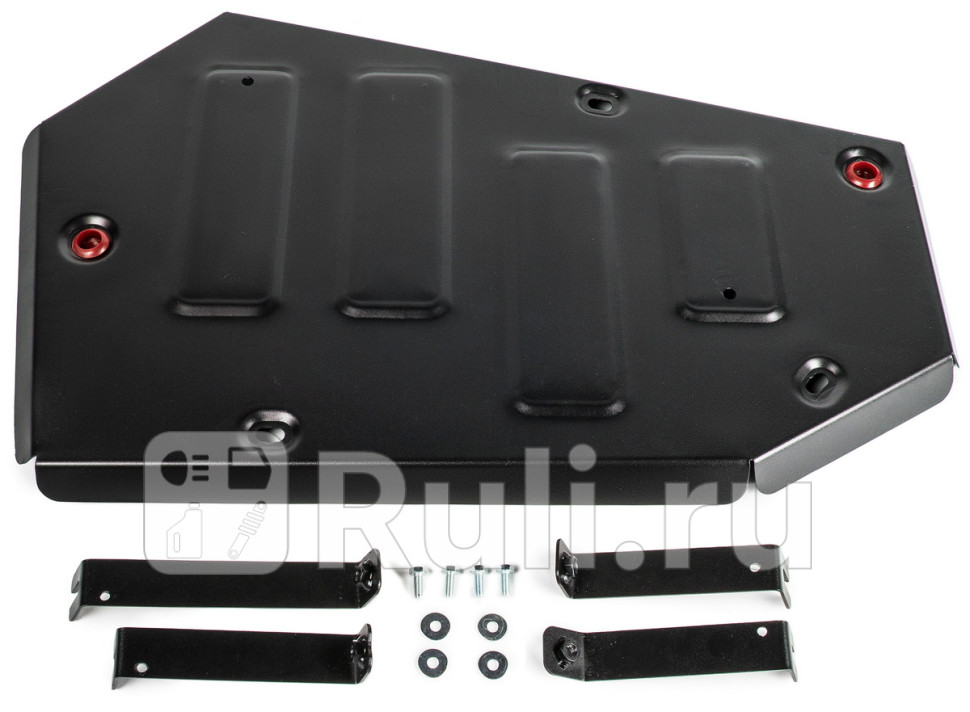 Защита топливного бака комплект крепежа для Skoda Kodiaq 2016-2020 АвтоБроня 111051211 4120₽