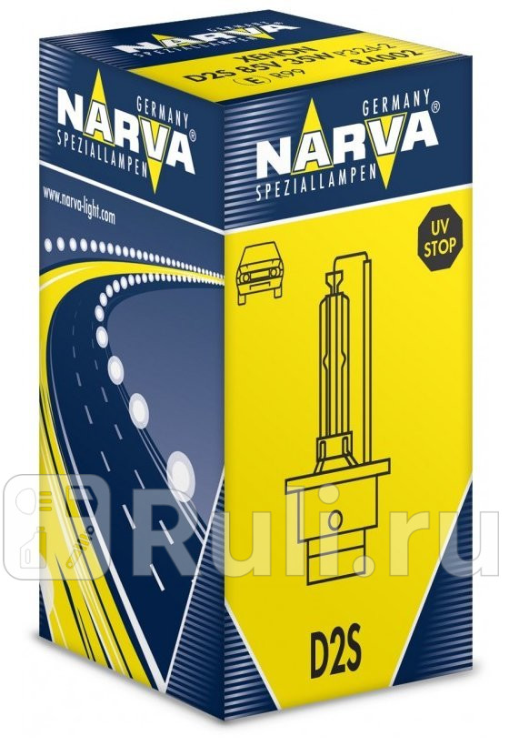 Лампа D2S 35W NARVA 4300K NARVA 84002 3260₽