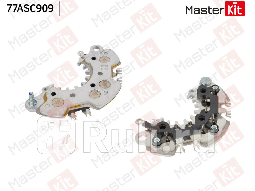 Диодный мост генератора NISSAN 77ASC909 MASTERKIT 77ASC909 2180₽