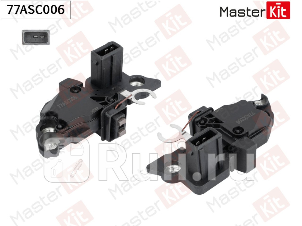 Регулятор напряжения генератора BMW E46 E39 20-30 77ASC006 MASTERKIT 77ASC006 2500₽