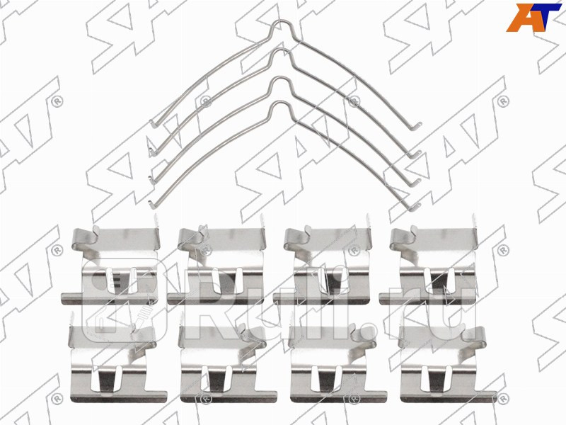 Комплект монтажный тормозных колодок FR TOYOTA AVENSIS T220 COROLLA 10 11 PRIUS 1 SAT ST-349-0002 320₽