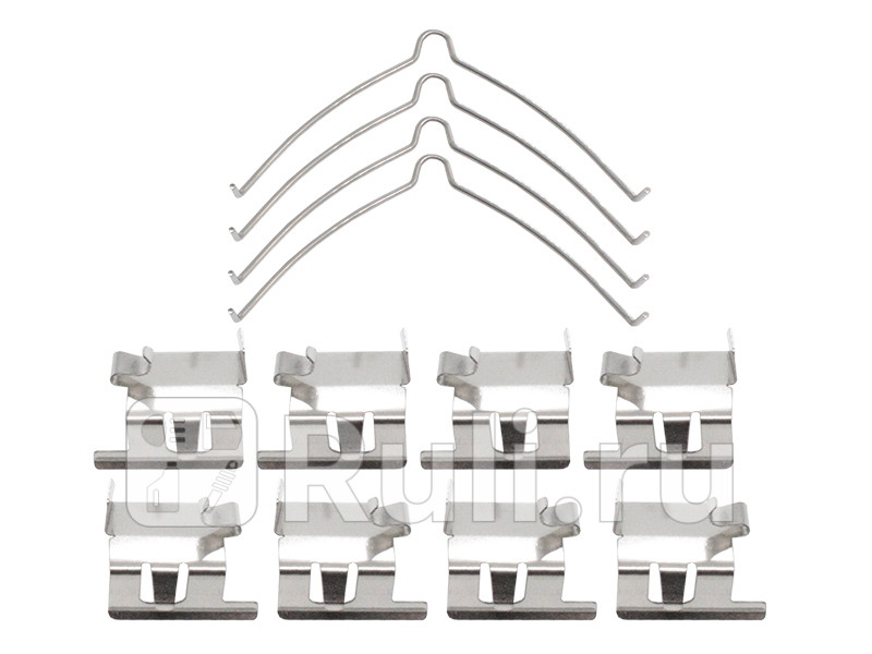 Комплект монтажный тормозных колодок FR TOYOTA AVENSIS T220 COROLLA 10 11 PRIUS 1 SAT ST-349-0002 500₽