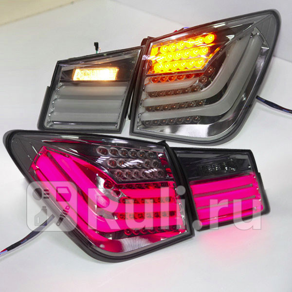 Тюнинг-фонари комплект в крыло и в крышку багажника для Chevrolet Cruze 2009-2015 КИТАЙ CS-TL-000338 23750₽