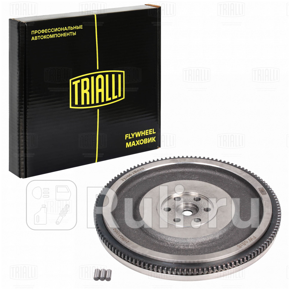 Маховик для Hyundai Solaris 17- 16i 127зуб FW 0818 TRIALLI FW 0818 11560₽