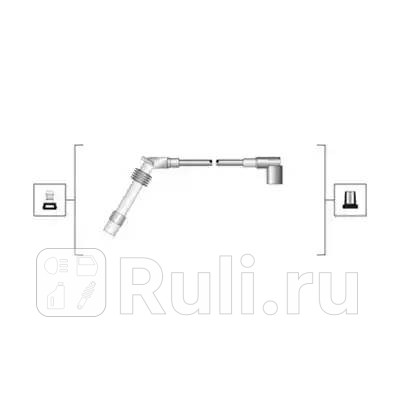 Провода высоковольтные ком-кт MAGNETI MARELLI 941319170043 0₽