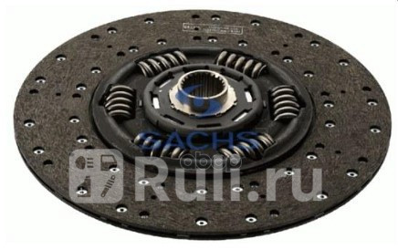 Диск сцепления 430wgtz 46x50-24n scania 4-ser 230-620hp SACHS 1878 003 839 0₽
