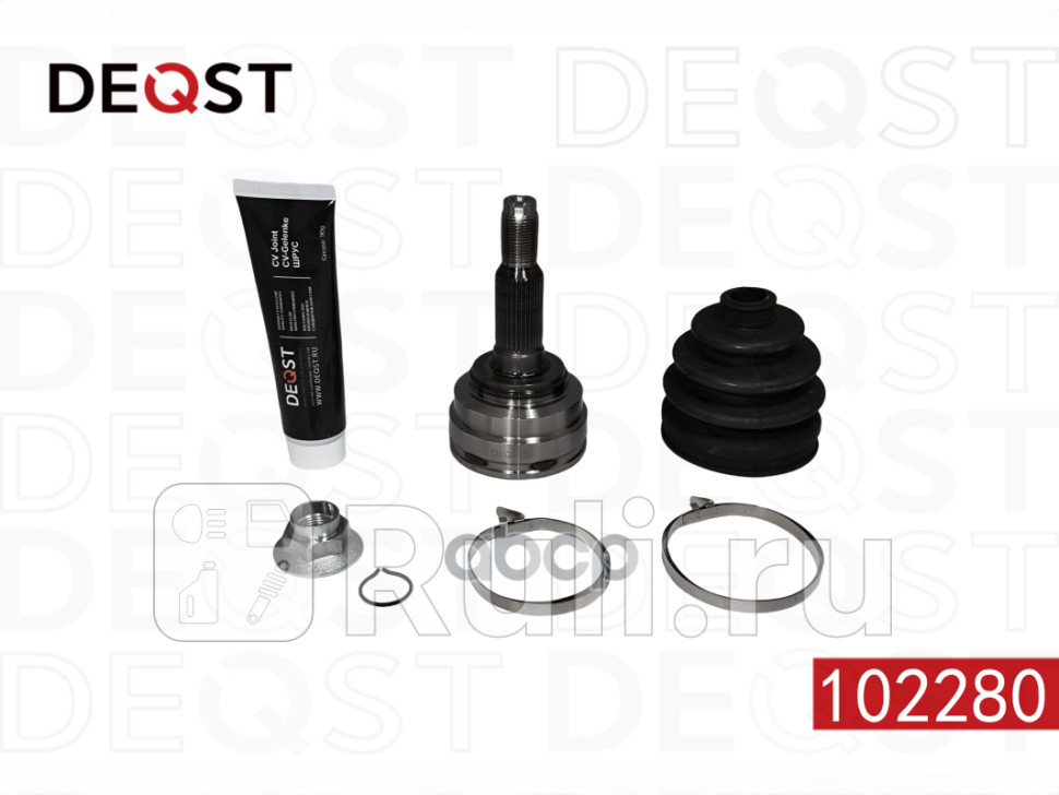 Шрус chevrolet lacetti 14-18 05- нар DEQST 102280 1240₽