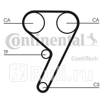 Водяной насос комплект зубчатого ремня CT881WP1 CONTITECH CT881WP1 12050₽