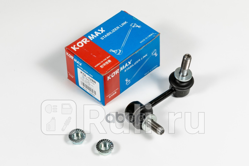 Стойка стабилизатора, передняя правая CLT61 (made in Korea)  Kormax KSL128R