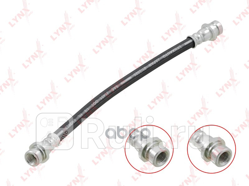 шланг тормозной задний Hyundai Accent II 00-05 LYNXAUTO BL-3956 1060₽
