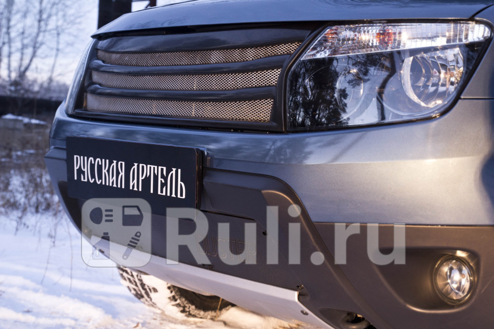 Зимняя заглушка в решетку переднего бампера для Renault Duster 2010-2015 Русская Артель ZRRD-037822 1590₽