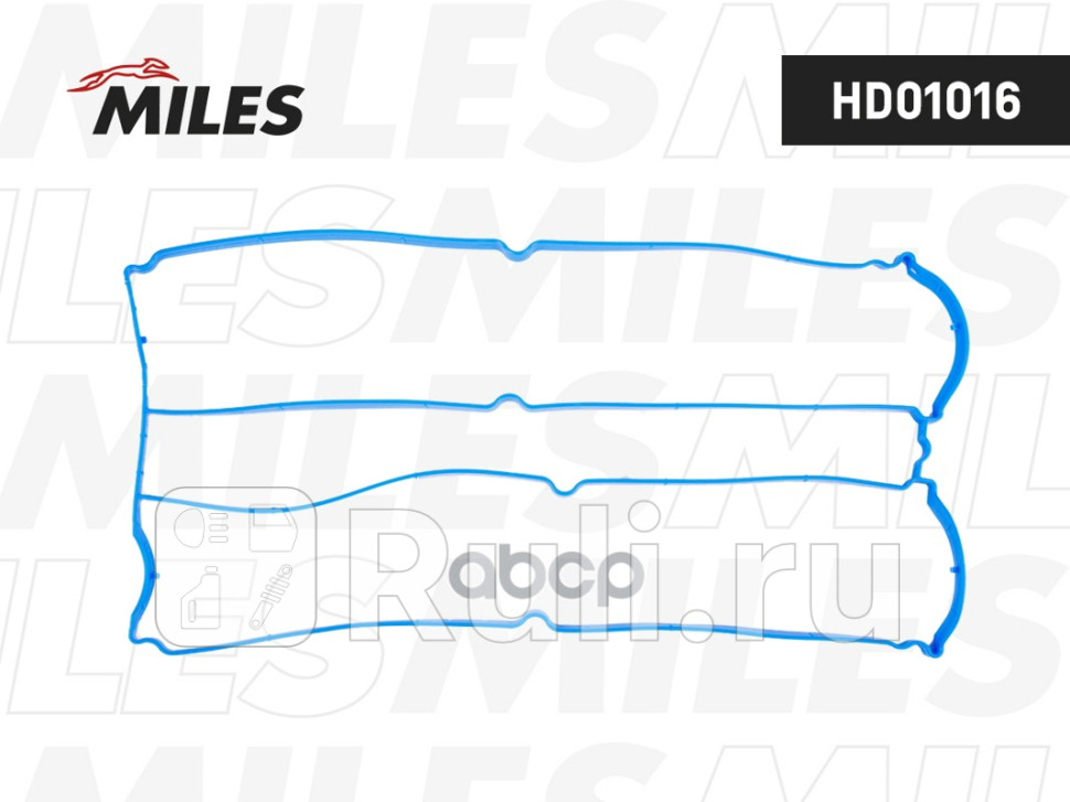 Прокладка клапанной крышки FORD FOCUSMONDEO 16-20 16V ZETEC 99- MILES HD01016 1160₽