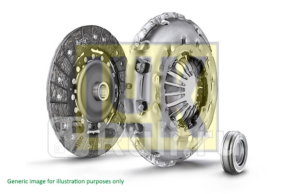 К-кт сцепления fiat punto 12 99 LUK 618 3096 00 7140₽