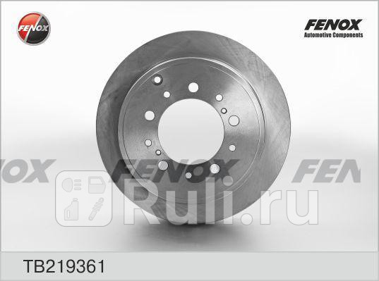 Диск тормозной задний для Lexus LX 570 2007-2012 FENOX TB219361 3540₽