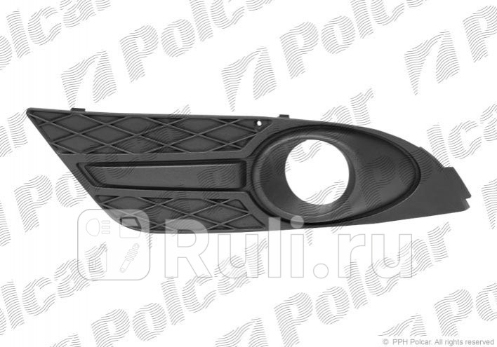 Накладка противотуманной фары левая для Ford Focus 2 2005-2008 Polcar 32022721 890₽