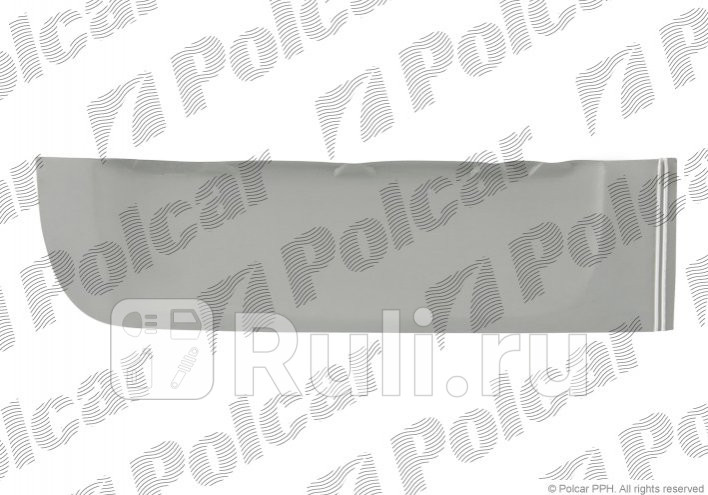 Ремонтная часть задней двери левая для Mercedes Sprinter 906 2006-2013 Polcar 506540-7 3300₽