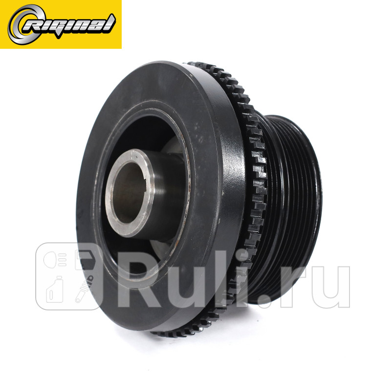 Шкив коленвала 2-ручейковый с демпфером со ступицей для ам с дв406 да с кондиционером Riginal RG406-1005050-60 10320₽
