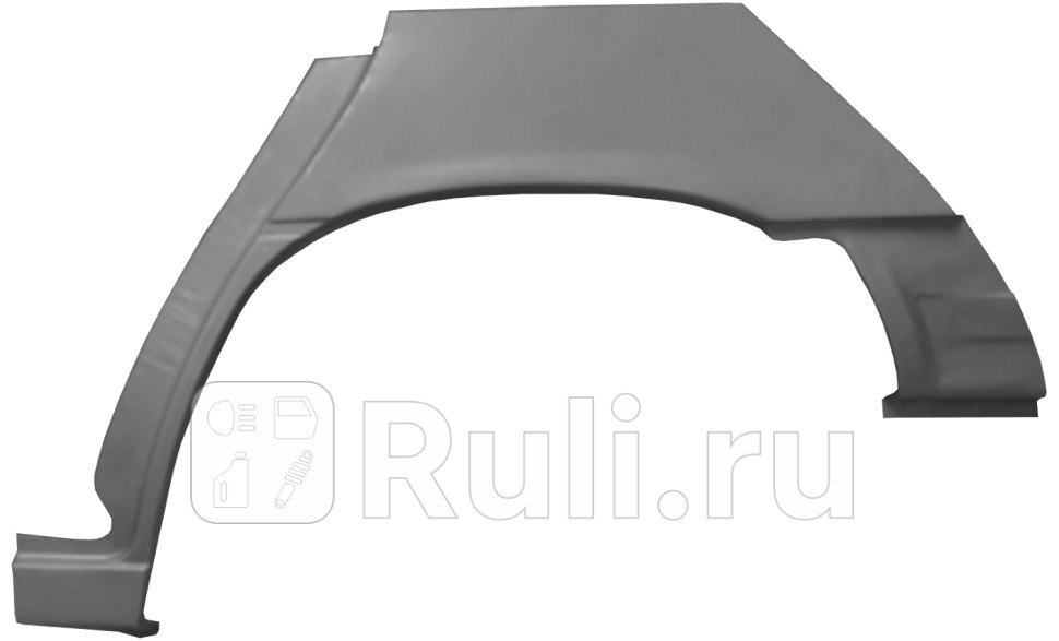 Ремонтная арка крыла левая задняя для Opel Vectra A рестайлинг (1992-1995) POTRYKUS P321131