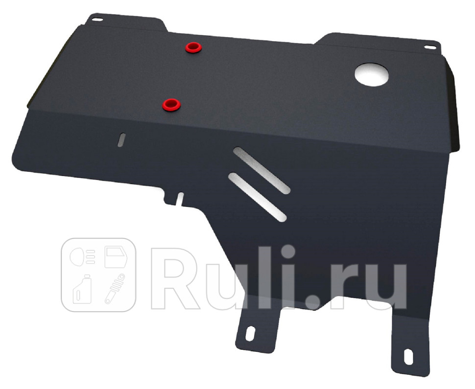 Защита картера кпп комплект крепежа для Haima 3 2010-2013 АвтоБроня 111070011 5870₽