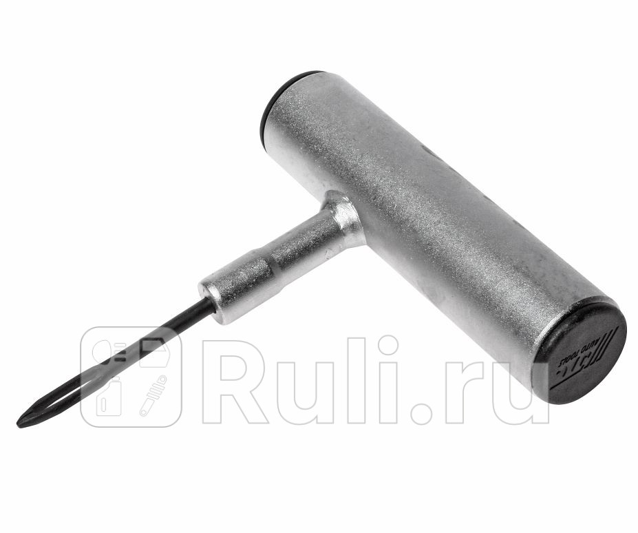 Шило для ремонта автомобильных шин с металлической ручкой и сменной насадкой длина 53мм JTC 1201 JTC JTC3922 1390₽