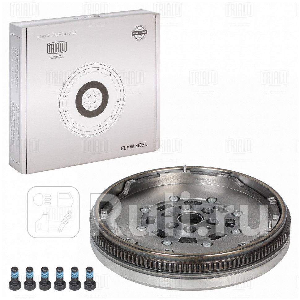 Маховик для VW Transporter T5 03- 19TDI двухмасс FW 1822 TRIALLI FW 1822 30920₽