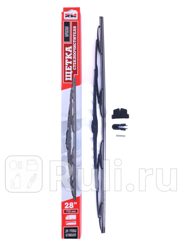 Щетка стеклоочистителя 700 мм каркасная Truck Line для грузовиков RedMark RM70128 450₽