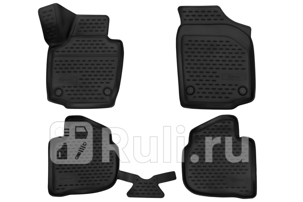 3d коврики в салон 4 шт для Skoda Rapid 2012-2020 FORMAT FORMAT3D4515210k 4550₽