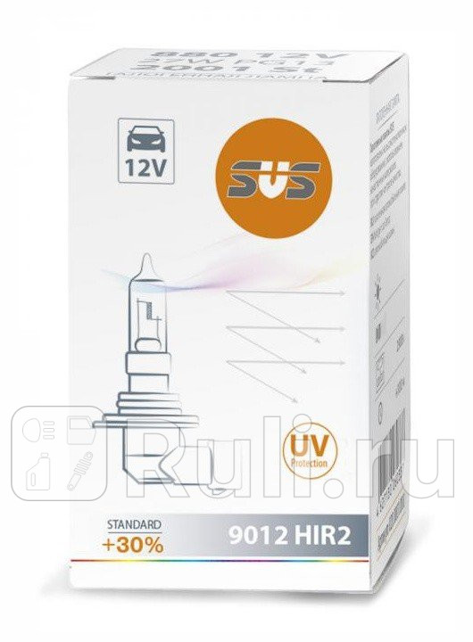 Автолампа 9012 HIR2 12V 55W (PX22d) Standard +30% SVS  SILVERSTAR 200052000