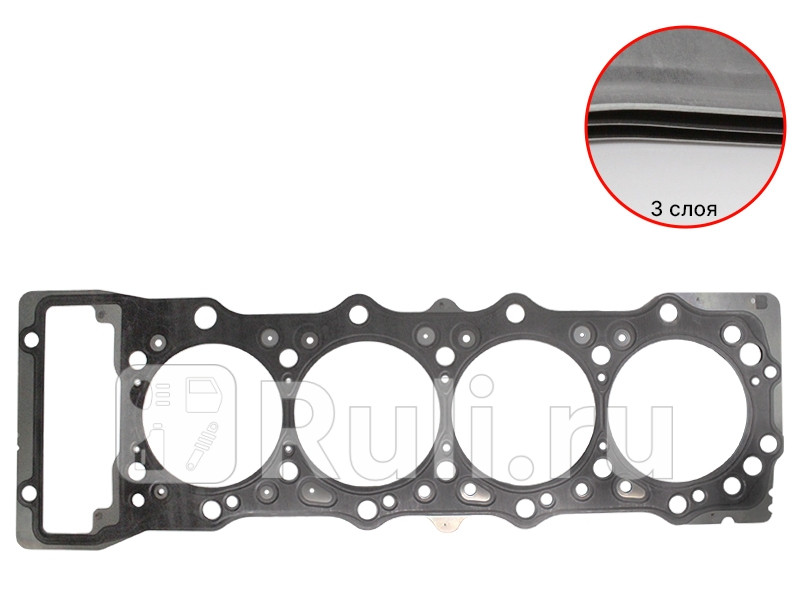 Прокладка ГБЦ MITSUBISHI PAJERO 4M41 06-07 T-070 A MITSUBISHI 1005B222 11040₽