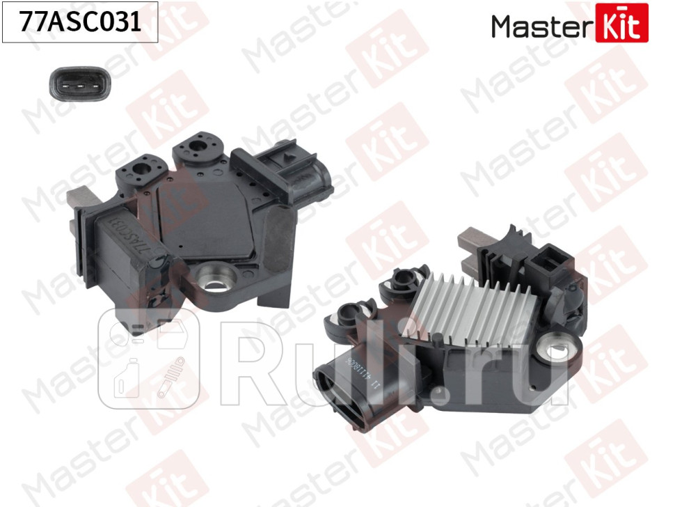 Регулятор напряжения генератора KIA CEED RIO 77ASC031 MASTERKIT 77ASC031 2550₽