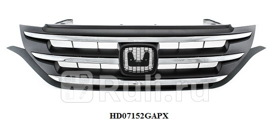 Решетка радиатора для Honda CR V 4 2012-2015 CrossOcean HD4322 12530₽