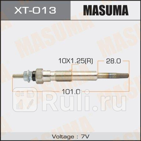 Свеча накаливания MASUMA XT-013 530₽