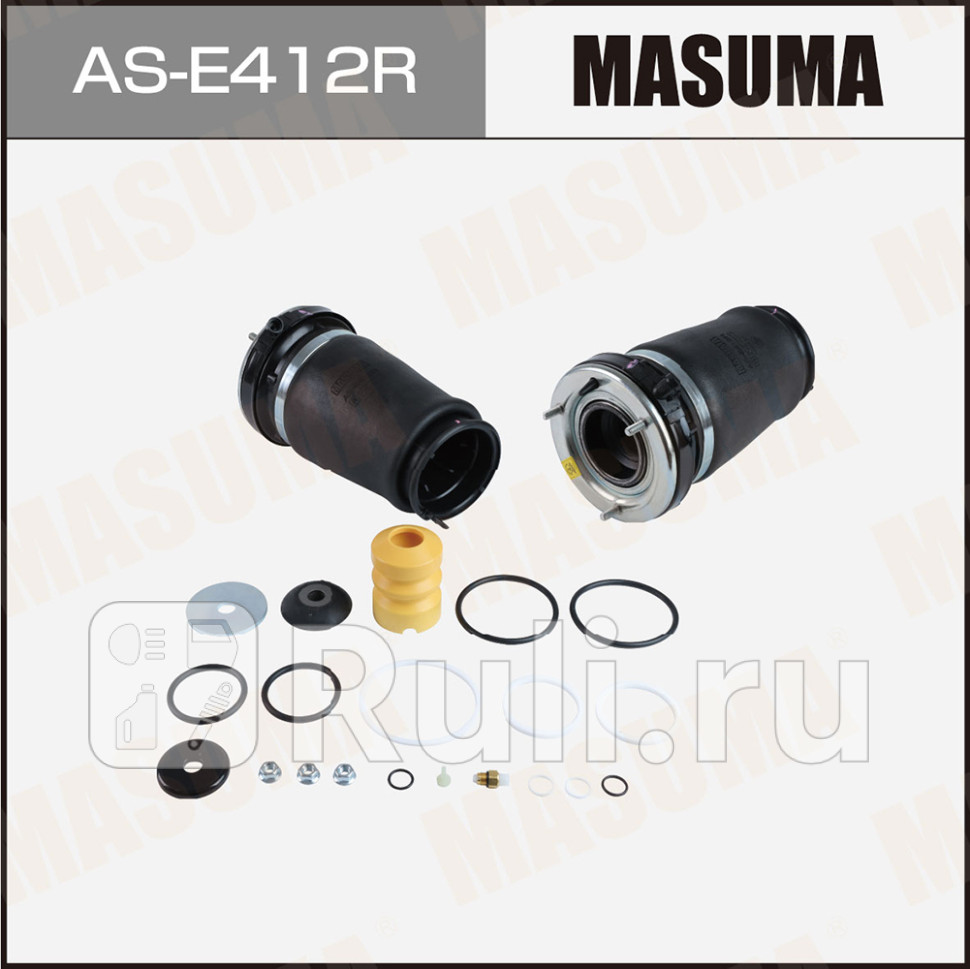 Пневмоамортизатор BMW X5 E53 00-06 FRONT RH Masuma MASUMA AS-E412R 17290₽