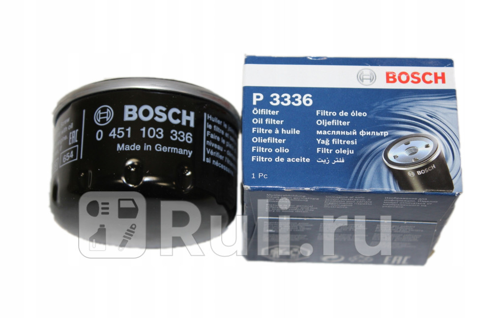 Фильтр масляный для Nissan NV200 2009-2019 BOSCH 0 451 103 336 550₽