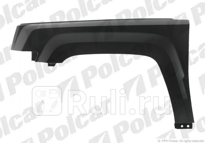 Крыло переднее левое для Jeep Patriot 2007-2012 Polcar 342501 7510₽