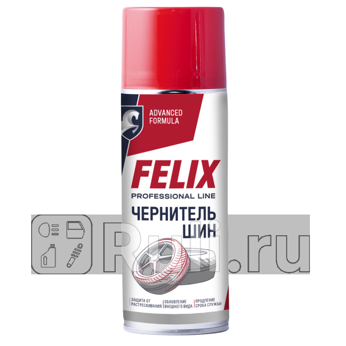 Чернитель шин Felix 520 мл FELIX 411040114 620₽