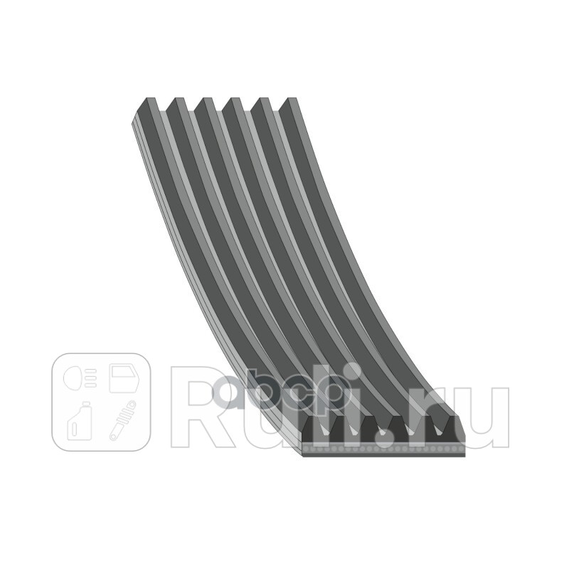 Поликлиновой ремень Febi 28996 1470₽