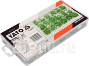 Набор резиновых колец 270 пр для кондиционеров зеленого цвета YATO YT-06879 1640₽