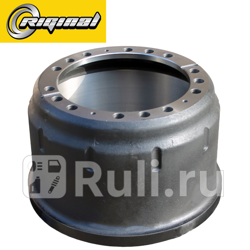 Барабан тормозной Камаз 6580 MAN TGAF90F2000M2000 задний 410х220х234мм h-300мм Riginal RG81501100144 10750₽