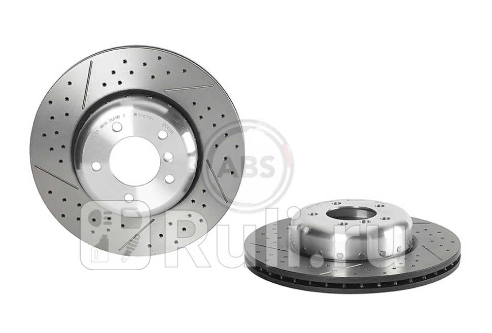 Диск тормозной Composite перед BREMBO 09C42013 0₽