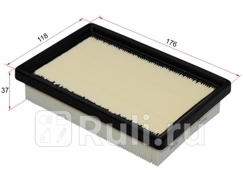 Фильтр воздушный для Suzuki Grand Vitara 2005-2015 SAKURA A1433 1010₽