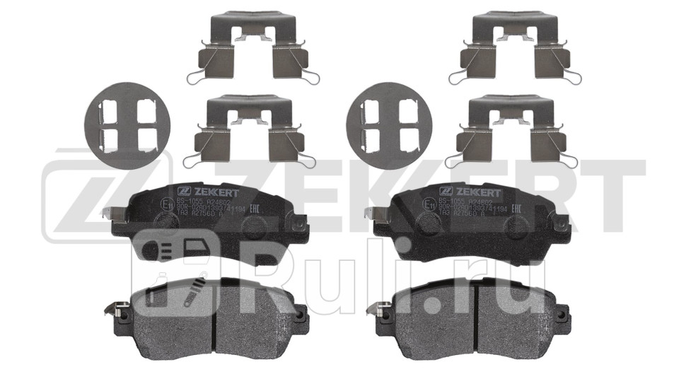 Колодки торм диск передн Toyota Pixis Joy A250 260 16- Daihatsu Move VI 17- Zekkert bs-1055 0₽