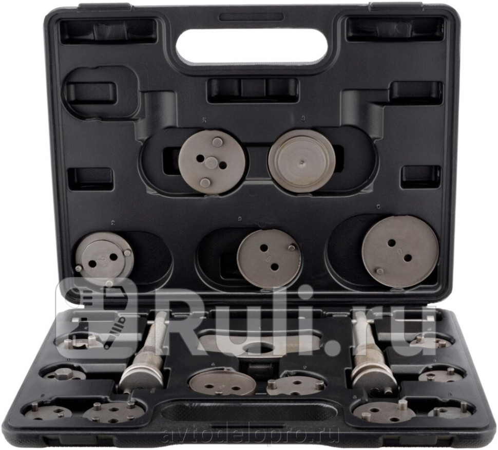 НАБОР ДЛЯ СВЕДЕНИЯ ТОРМОЗНЫХ ЦИЛИНДРОВ 18 ПРЕДМЕТОВ АВТОDЕЛО 40400 АвтоДело 40400 2210₽