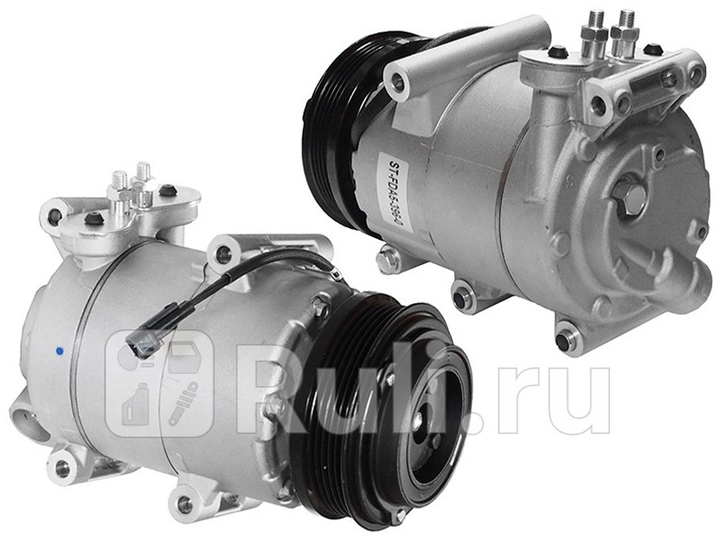 Компрессор кондиционера для Ford Focus 2 2005-2008 SAT ST-FDA5-396-0 25150₽