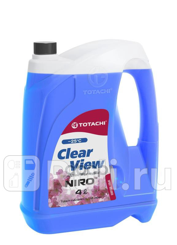Жидкость стеклоомывающая TOTACHI NIRO CLEAR VIEW -25C изопропил 4л TOTACHI 31804 0₽