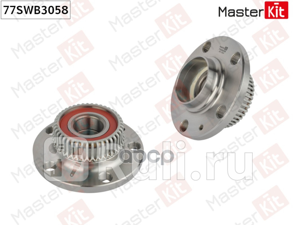Ступица с подшипником AUDI A3 ISKODAVW GOLF IVPOLO V 96- зад MASTERKIT 77SWB3058 3550₽